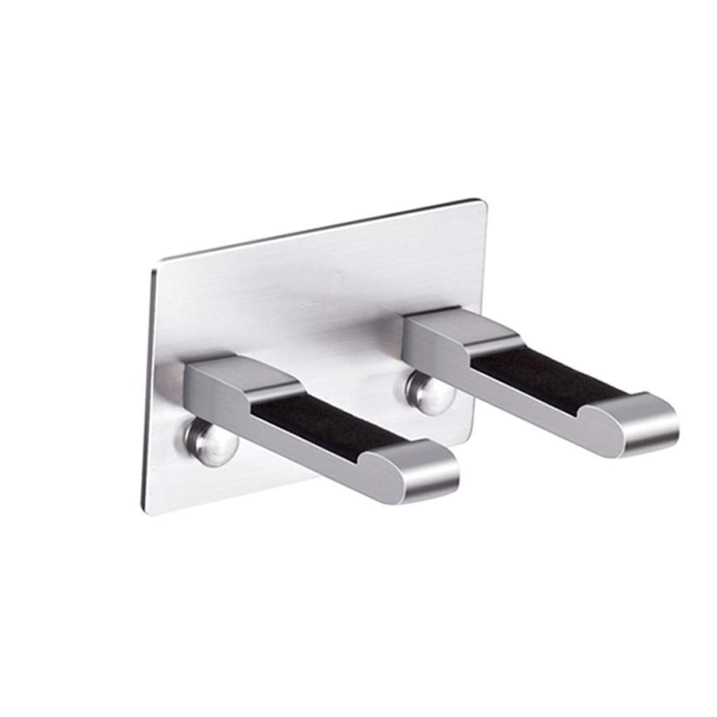 Stainless Steel Wall-Mounted Hair Dryer Holder | Universal Hair Dryer Organizer Rack for Bathroom & Salon | Space-Saving Storage Solution for Dyson, Revlon & Most Hair Dryers | Perfect for Home, Gym & Beauty Salon Organization
