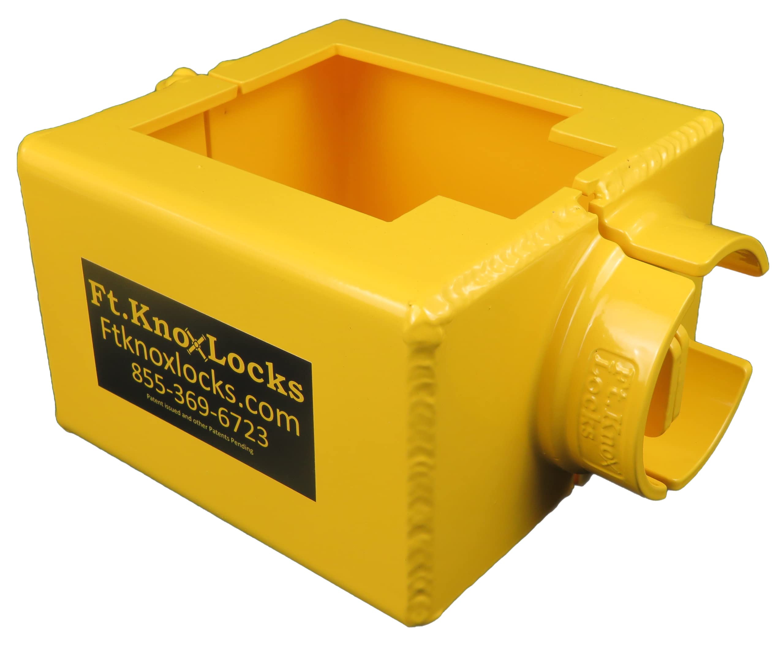 Reese Goosebox Coupler & Hitch Lock with Cobra-Sidewinder Puck Lock - Secure 5th Wheel Trailer Connection for RV Camping & Towing