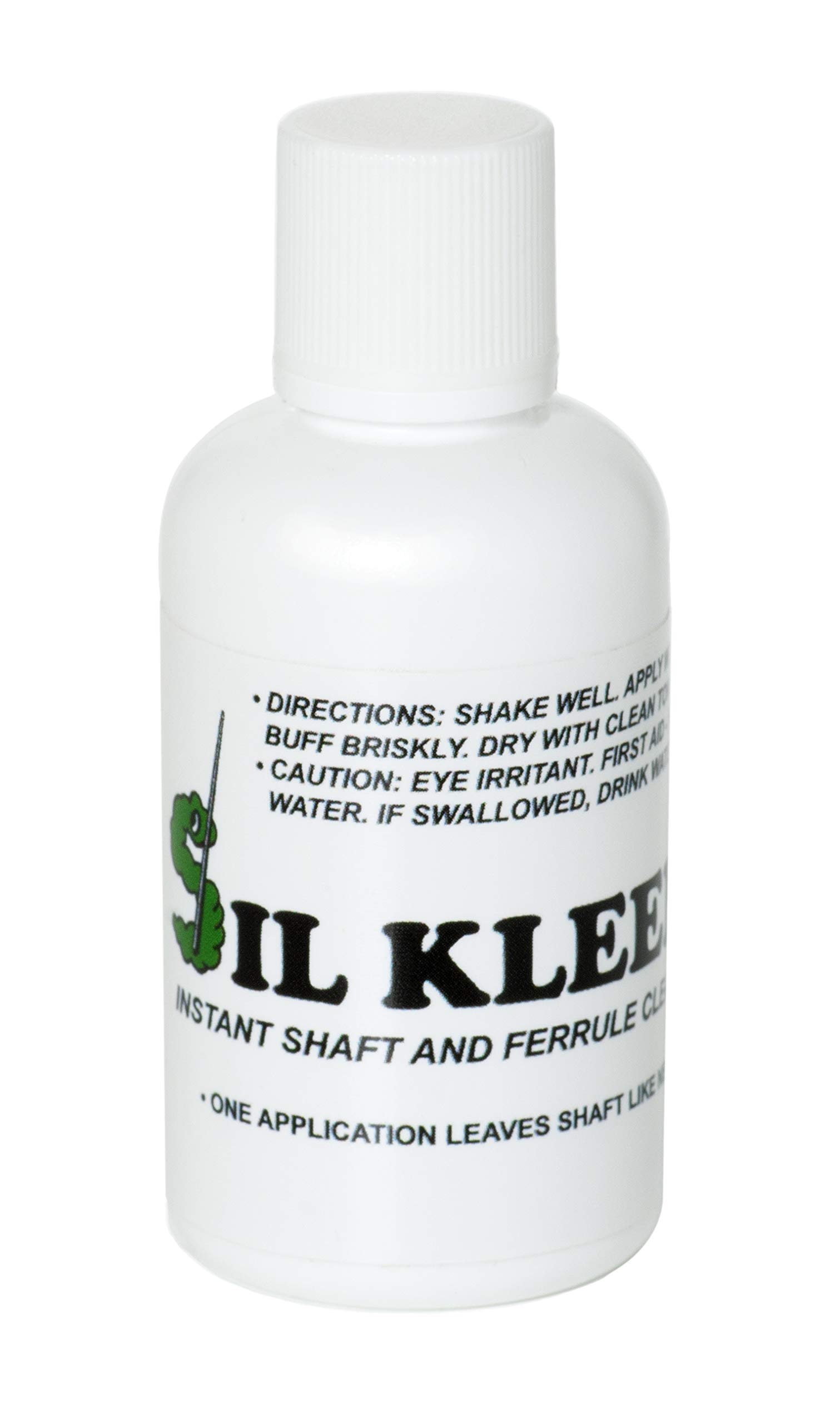Premium SIL Kleen Pool Cue Shaft & Ferrule Cleaner (1 oz Bottle) - Professional Billiards Accessory for Smooth Play & Maintenance