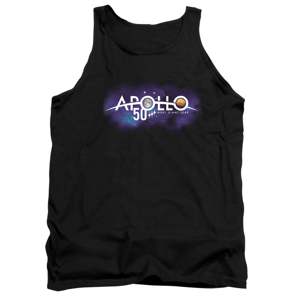 NASA Next Giant Leap Unisex Tank Top for Men & Women - Space-Themed Casual Wear for Summer, Gifts & Fan Apparel