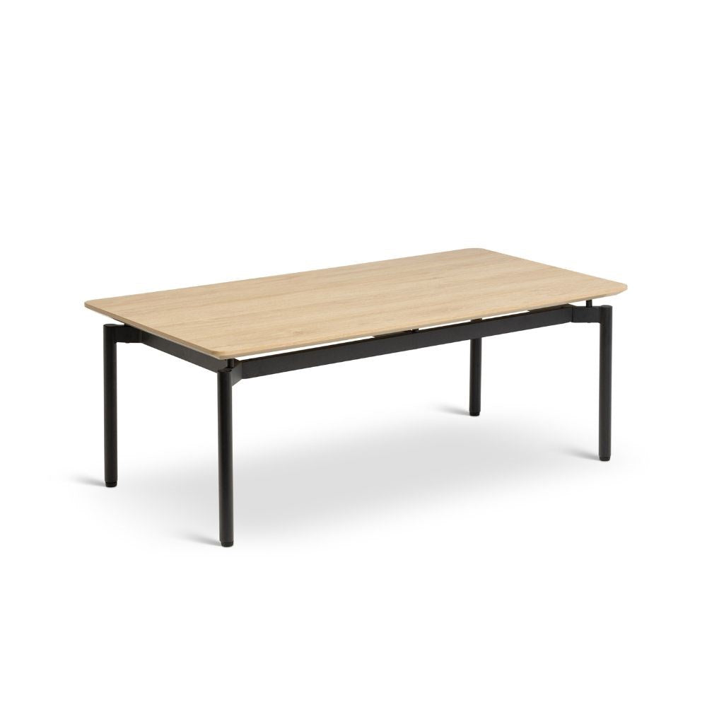 Modern Mello Rectangle Coffee Table - Stylish & Durable Living Room Furniture for Small Spaces - Perfect for Apartments, Lounges & Home Decor