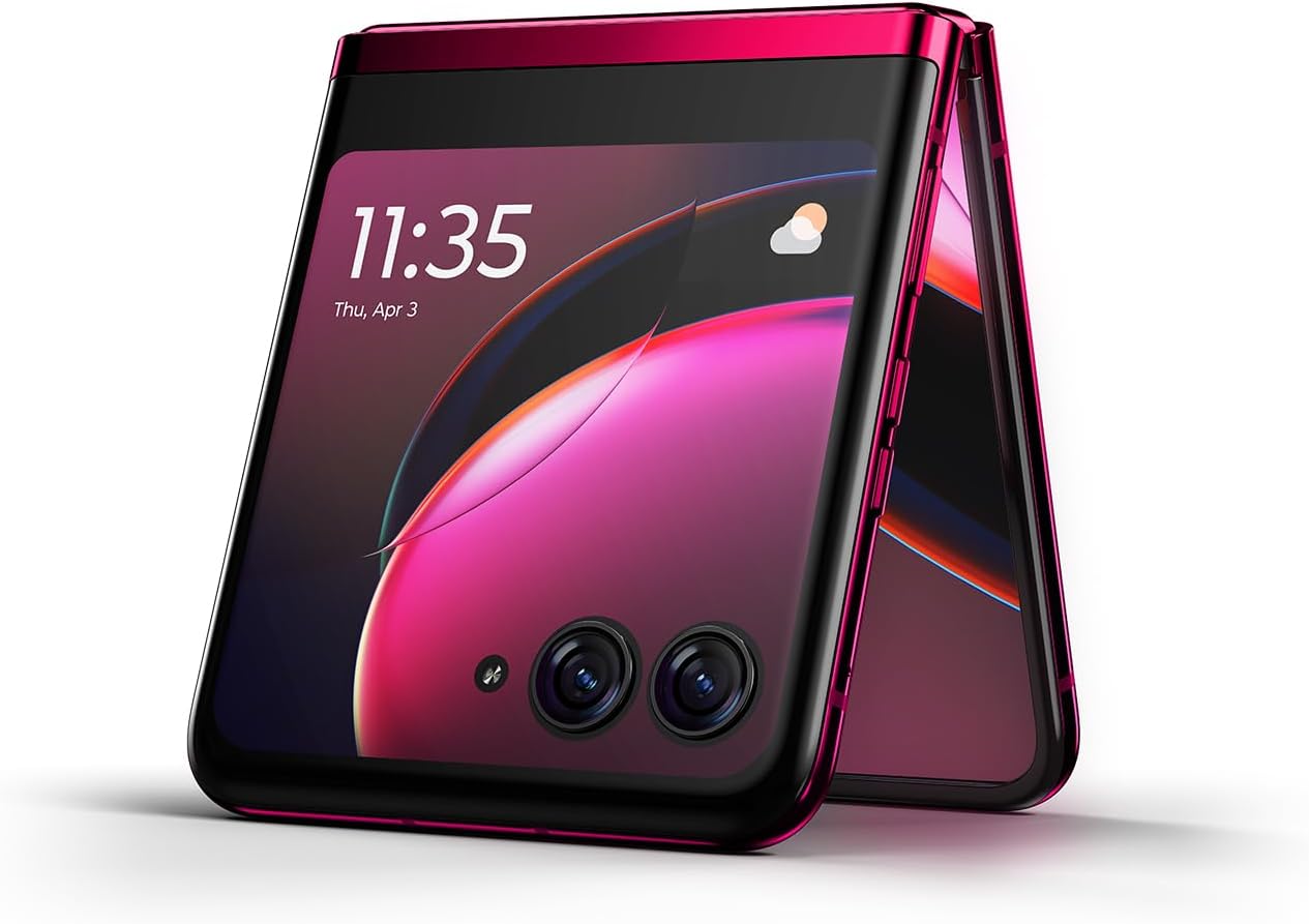Motorola Razr+ 5G Smartphone (2023 Model) - 256GB Storage, 8GB RAM, 6.9
