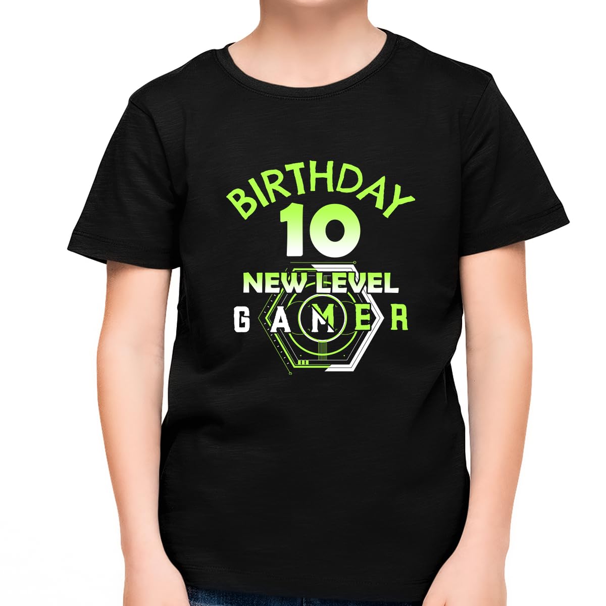 10th Birthday Shirt for Boys - Cool Gamer Themed T-Shirt | Perfect for Gaming Parties & Birthday Celebrations