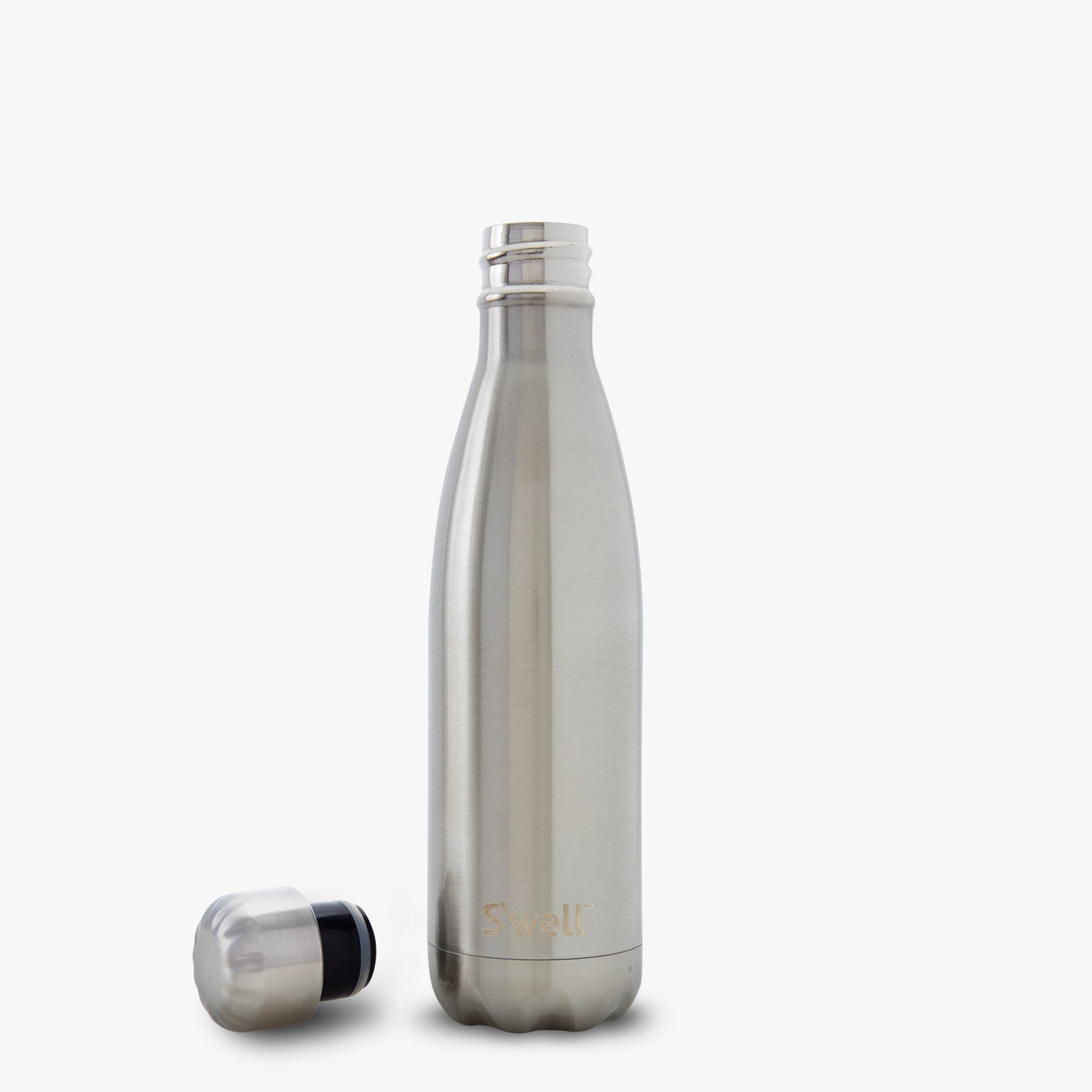 S'well Shimmer 17oz (500mL) Stainless Steel Water Bottle - Insulated, Leak-Proof & Eco-Friendly for Travel, Gym & Outdoor Activities