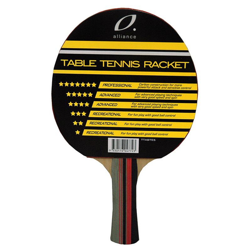 Alliance Eclipse 5-Star Professional Table Tennis Paddle - Premium Ping Pong Racket for Competitive Play & Indoor Sports