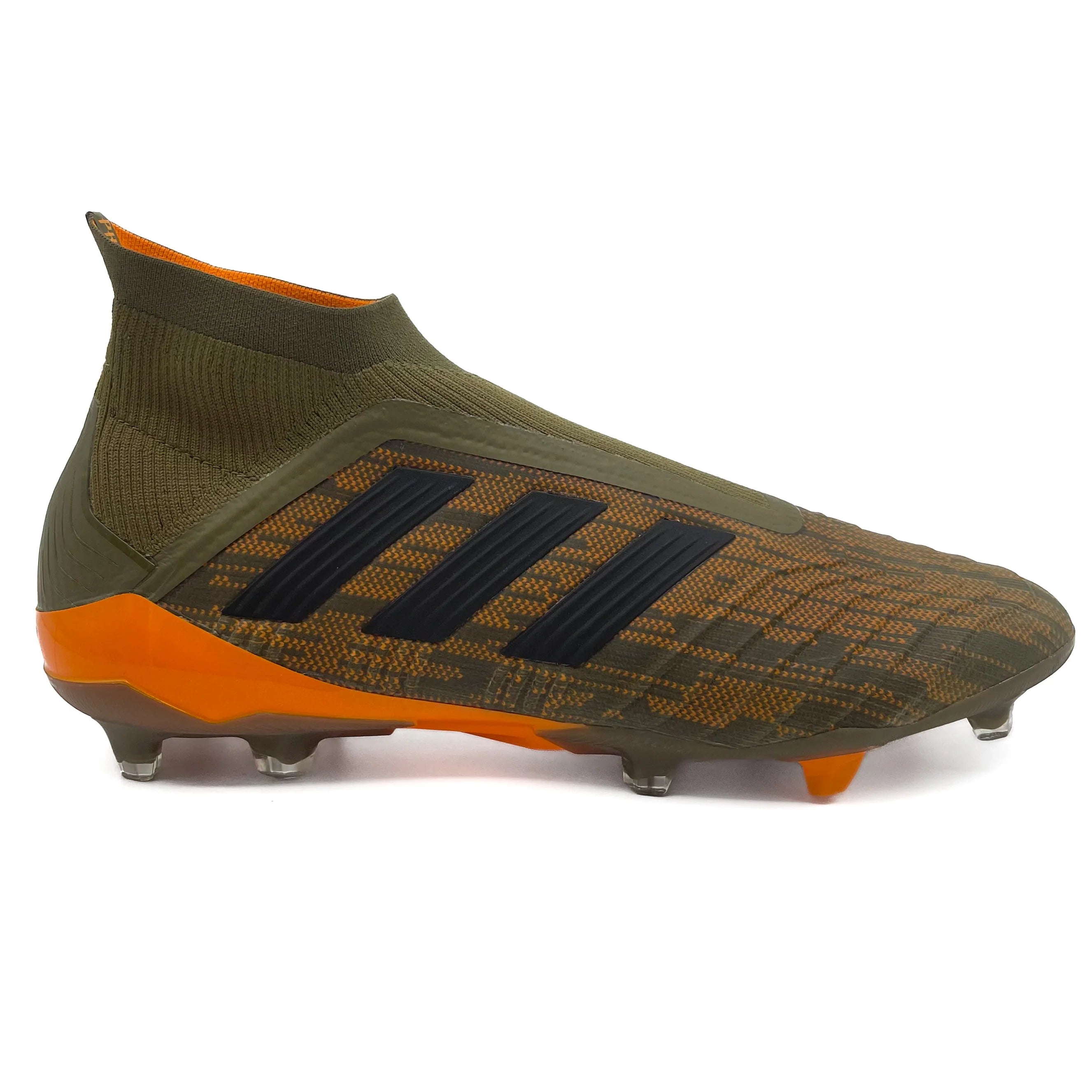 Adidas Predator 18+ FG Soccer Cleats - Trace Olive Color - Firm Ground Football Boots for Men | Perfect for Professional Matches & Training Sessions