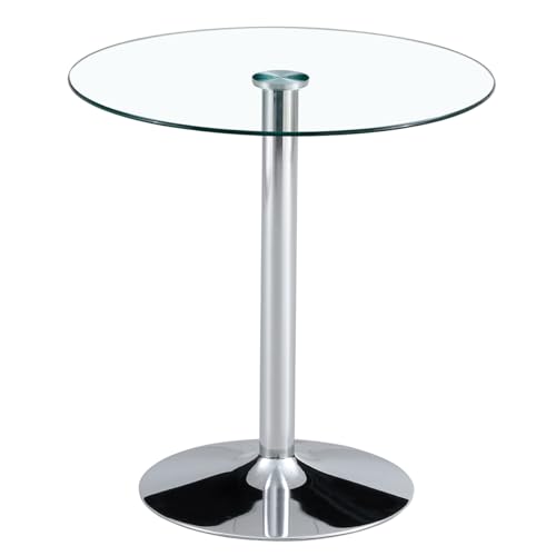 35'' Silver Bar Table