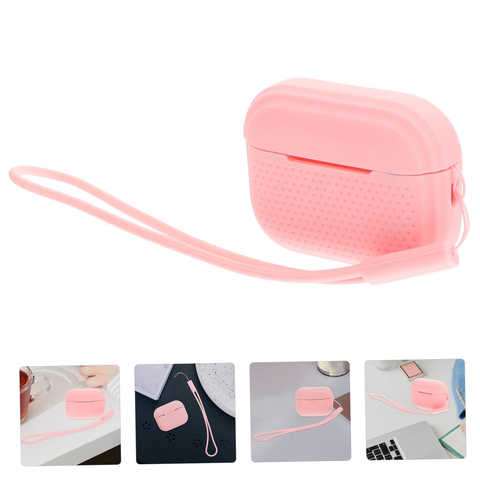 Hemobllo 4 Pack Headphone Case for Over-Ear Headphones - Portable Protective Storage Sleeve with Carrying Handle | Travel, Gym, Office & Home Use