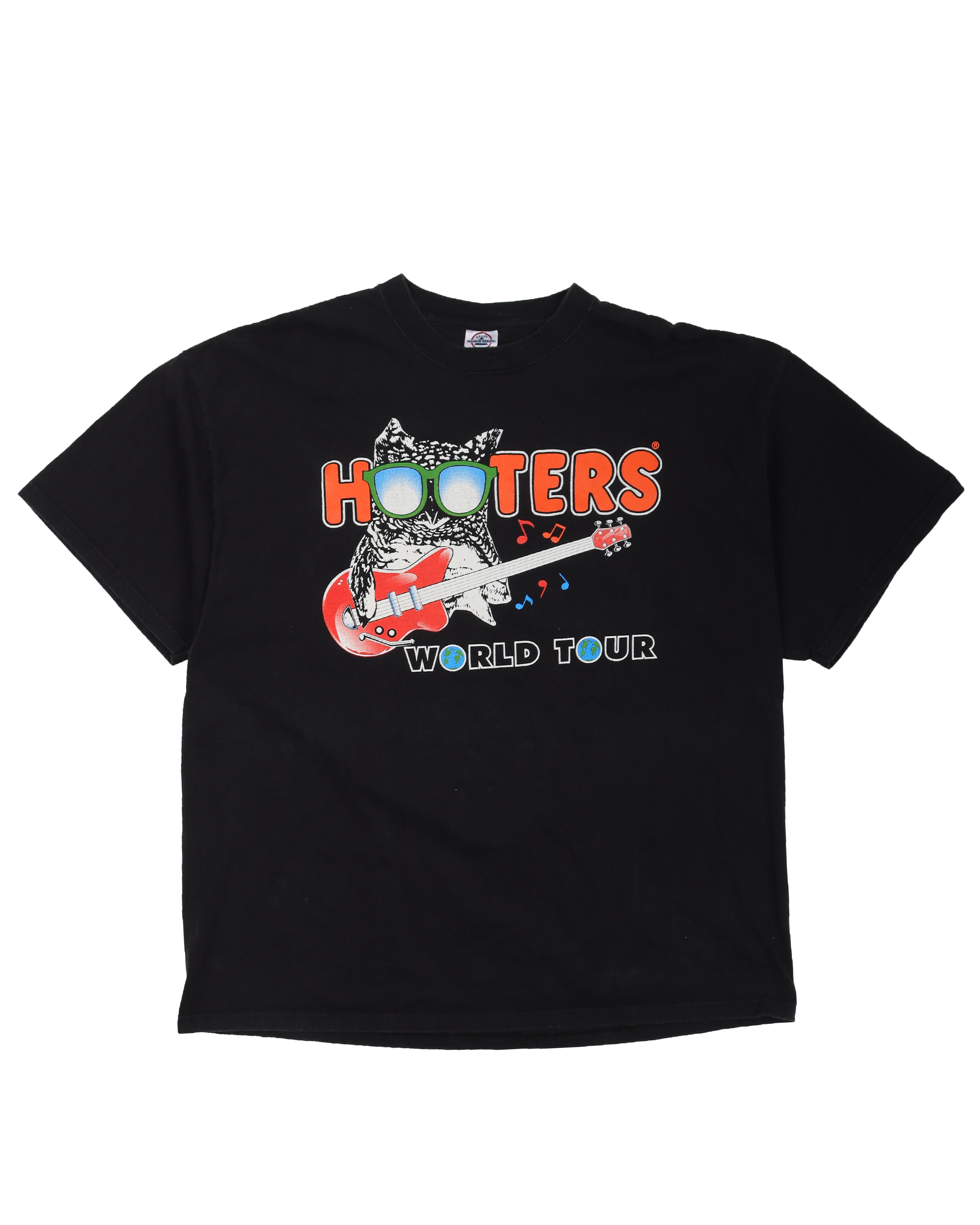 Hooters World Tour T-Shirt - Vintage Style Graphic Tee for Men & Women - Casual Comfort Fit Cotton Shirt - Perfect for Travel, Parties & Casual Outings