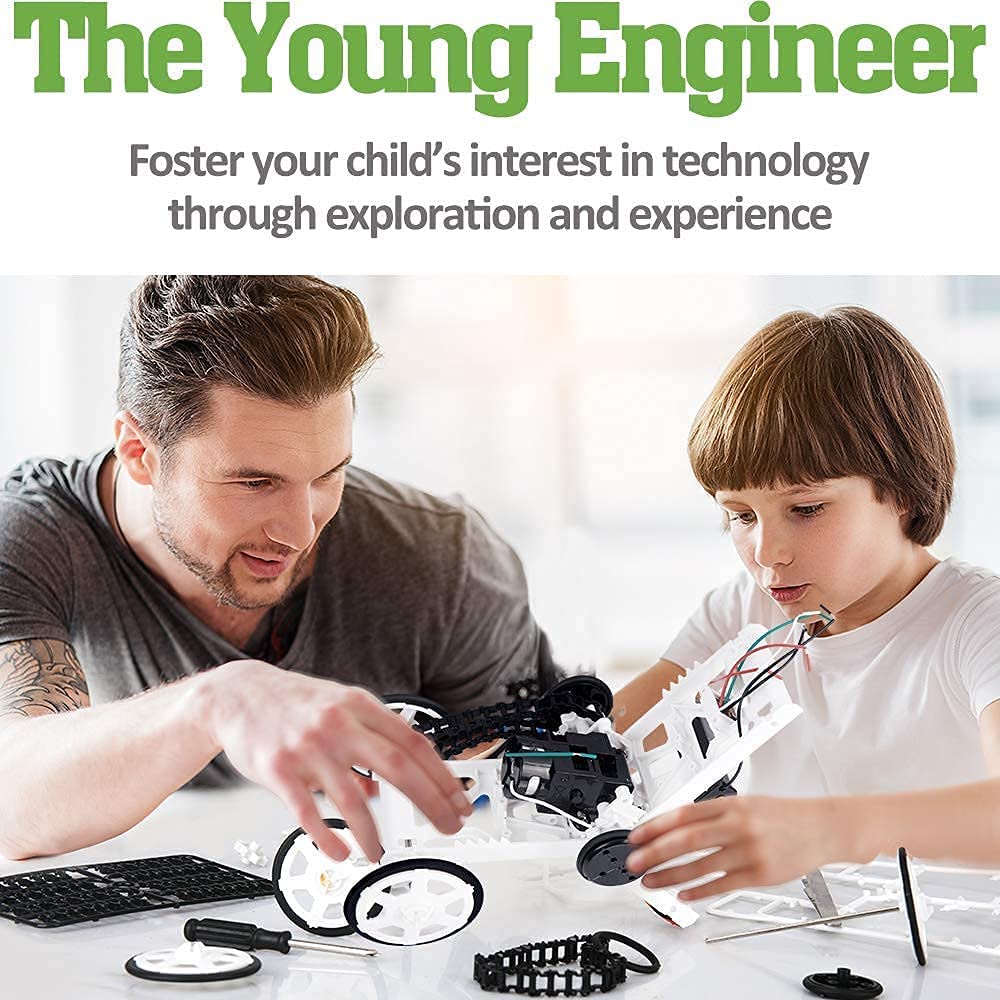WISHKY STEM Toys for Kids Ages 8-12 | Science Kit & Engineering Projects for Young Builders | Mechanical Learning Toys for Boys & Girls 8-14 | Perfect Birthday Gift for Classroom & Home STEM Activities