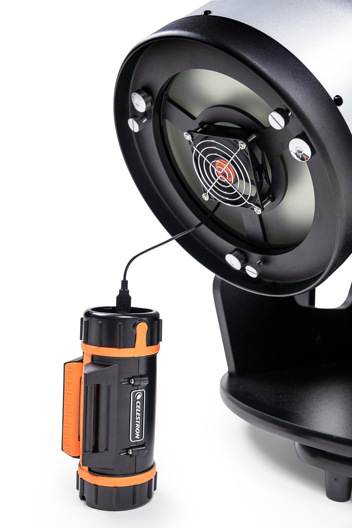 High-Speed USB Cooling Fan for Dobsonian Telescopes - Reduce Heat Distortion for Clearer Stargazing & Astronomy Observations