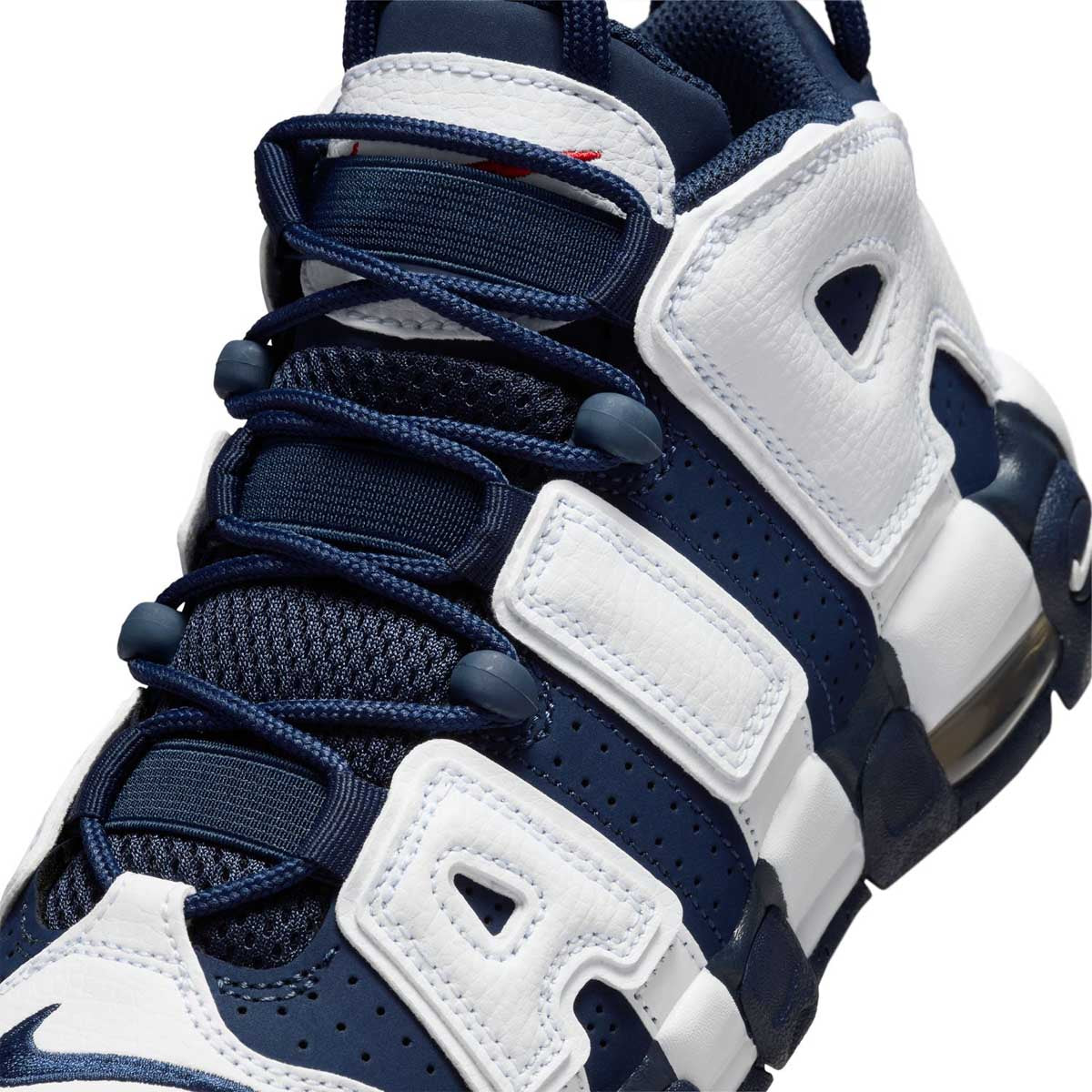 Nike Kids Air More Uptempo 'Midnight Navy' Basketball Shoes - Comfortable Sneakers for Boys & Girls - Perfect for School, Sports & Casual Wear