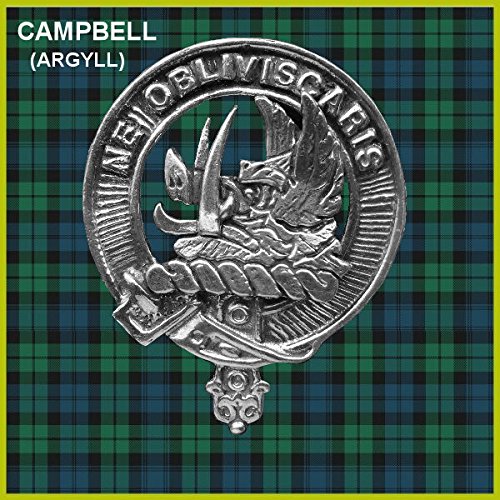 Campbell Scottish Clan Crest Badge Sporran - Authentic Scottish Highland Dress Accessory for Men | Perfect for Weddings, Ceilidhs & Traditional Events