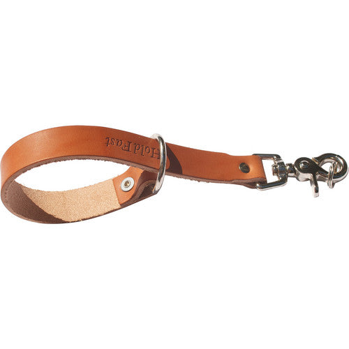 HoldFast Gear Camera Leash - English Bridle Leather Strap in Tan for DSLR & Mirrorless Cameras - Perfect for Photographers, Travel & Outdoor Adventures