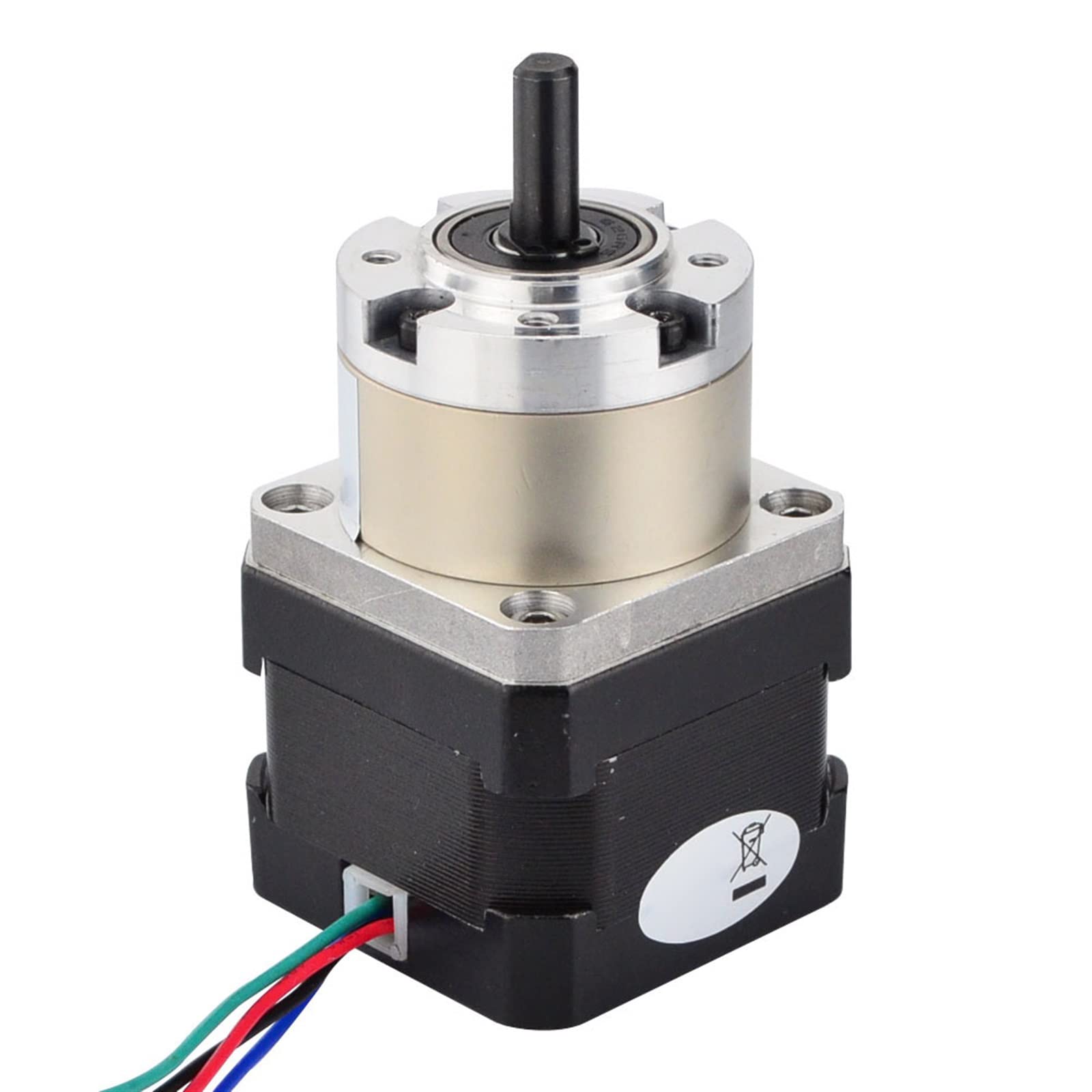 DOLUNTO Nema 17 Stepper Motor with 5:1 Planetary Gearbox - 0.4A, 17HS13-0404S-PG5 for CNC, Robotics & 3D Printing | High Precision Motion Control for DIY Projects and Industrial Automation