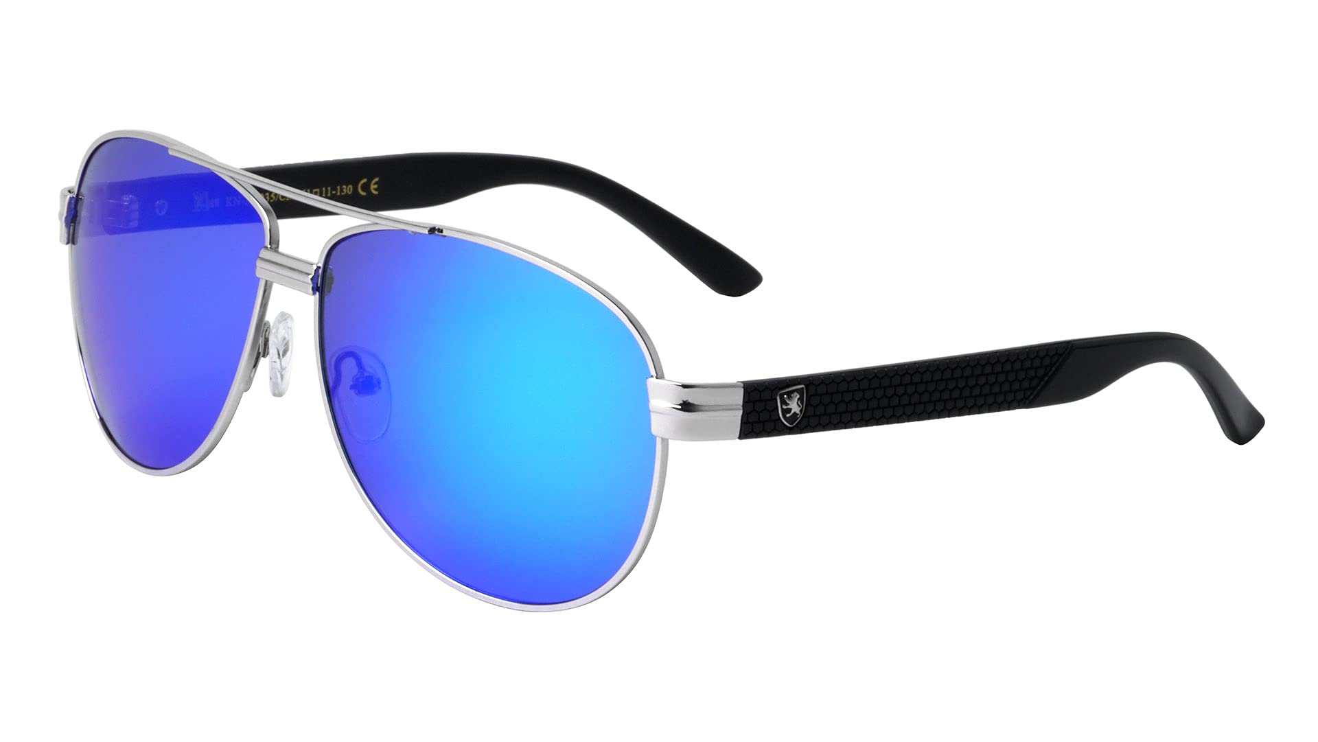 Men's Aviator Sunglasses for Driving & Sports - Polarized UV Protection - Stylish Exotic Gasket Frame - Perfect for Road Trips, Motorcycling & Outdoor Adventures