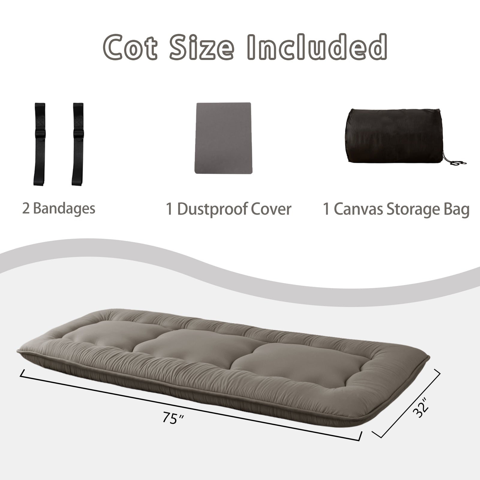 MAXYOYO Japanese Style Futon Mattress - Foldable Floor Mattress, Tatami Mat for Bedroom, Living Room & Guest Room | Comfortable Sleeping & Lounging
