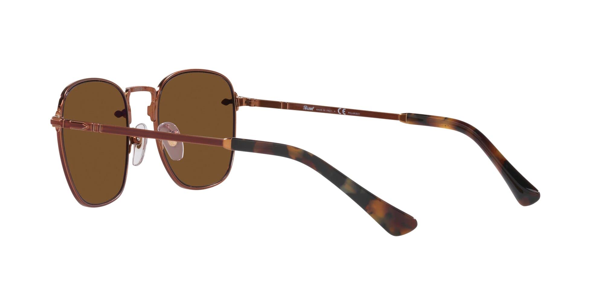 Persol PO2490S Square Sunglasses for Men & Women - Classic UV Protection Polarized Lenses - Perfect for Driving, Travel & Outdoor Activities