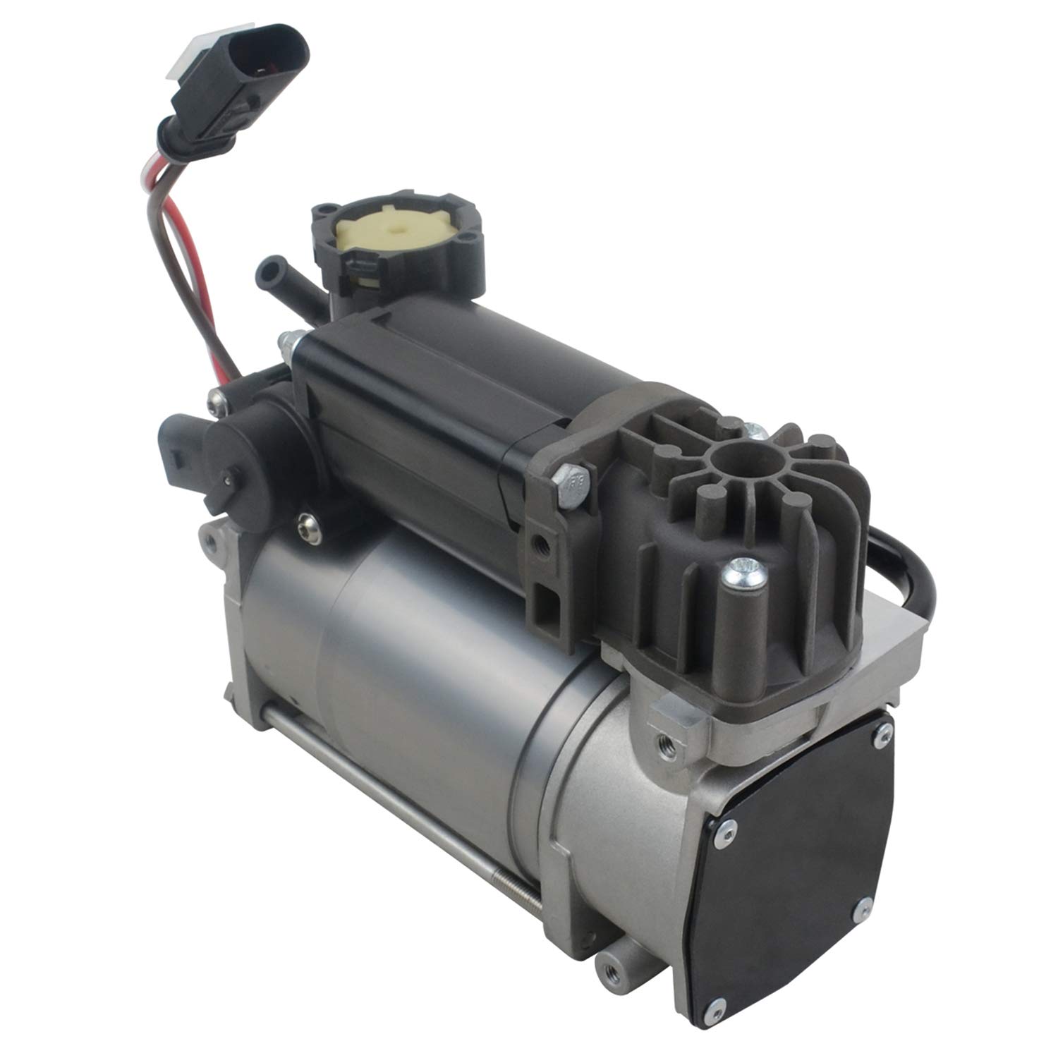 GELUOXI Air Suspension Compressor Pump Replacement for Jaguar XJ XJ8 XJR Vanden Plas Super V8 2004-2010 Models - C2C22825 C2C27702 - Perfect for Smooth Ride & Suspension Repair