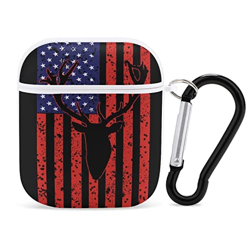 Deer Camo Camouflage American Flag Hunting (7)
