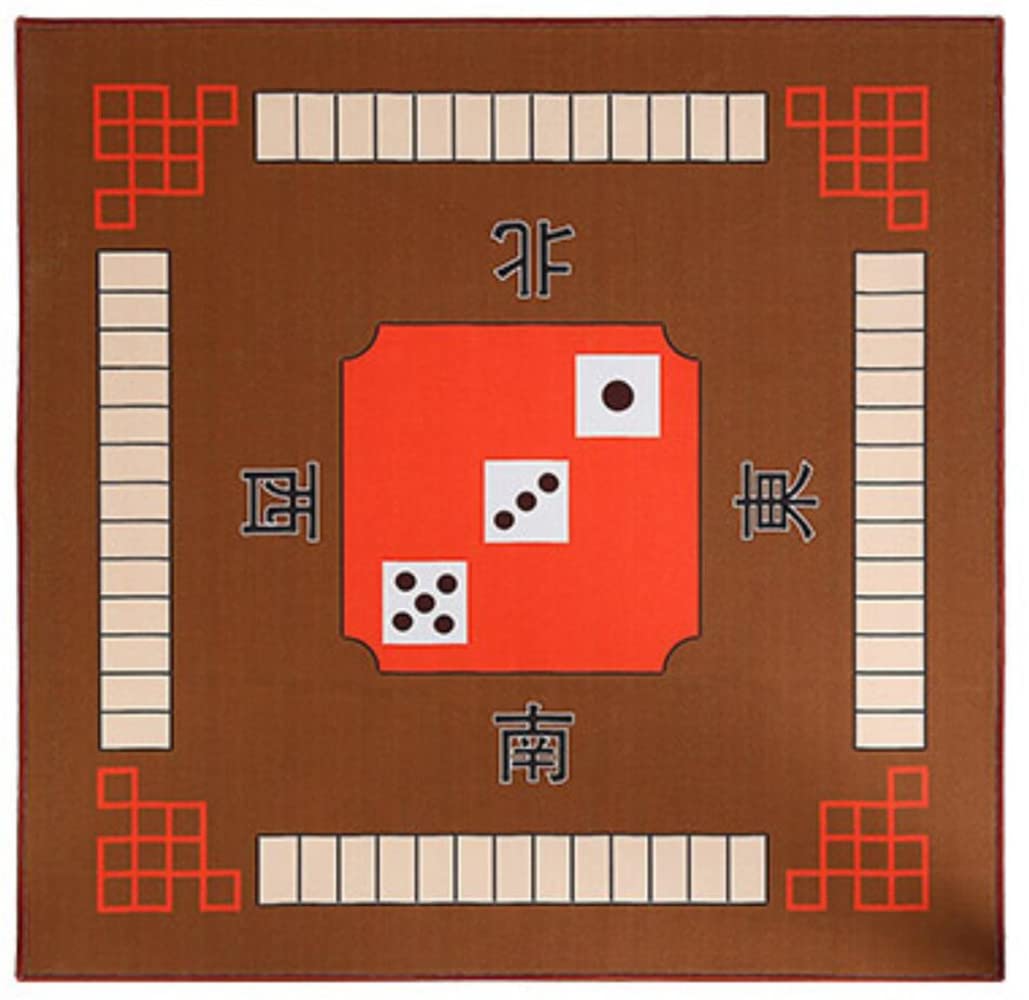 Premium Thickened Mahjong Mat - 79x79cm Non-Slip Game Table Cover for Mahjong, Poker, Cards, Board & Tile Games | Noise Reduction & Desktop Protection | Perfect for Game Nights, Parties & Family Gatherings