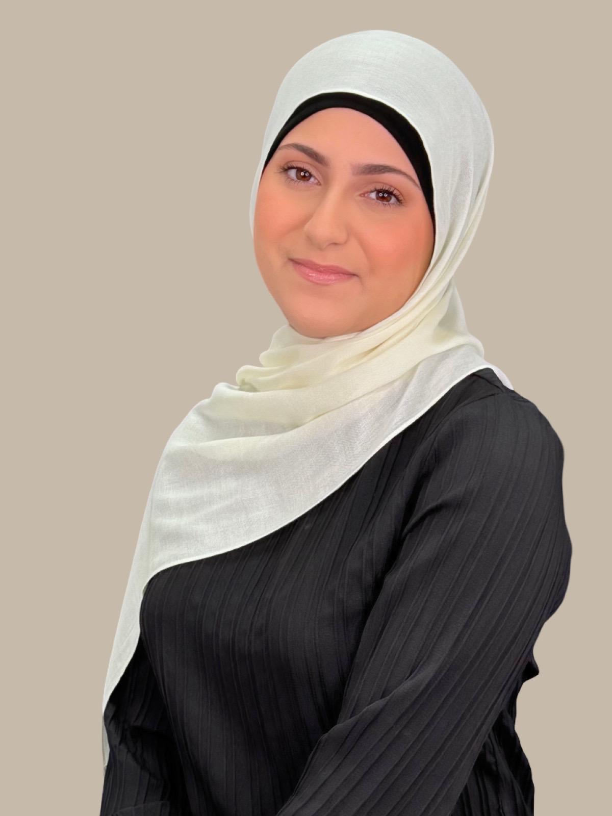 Stylish Cotton Modal Hijab with Lace Trim - Soft & Breathable Headscarf for Women - Perfect for Daily Wear, Prayer, and Special Occasions