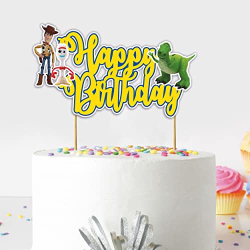 Seyal Toy Stry Happy Birthday Cake Topper
