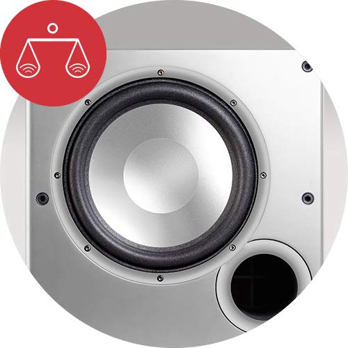 Polk Audio PSW 10E Active Subwoofer 100W for Home Theater & Music Systems - Black | Powerful Bass for Movies, Gaming & Music Listening