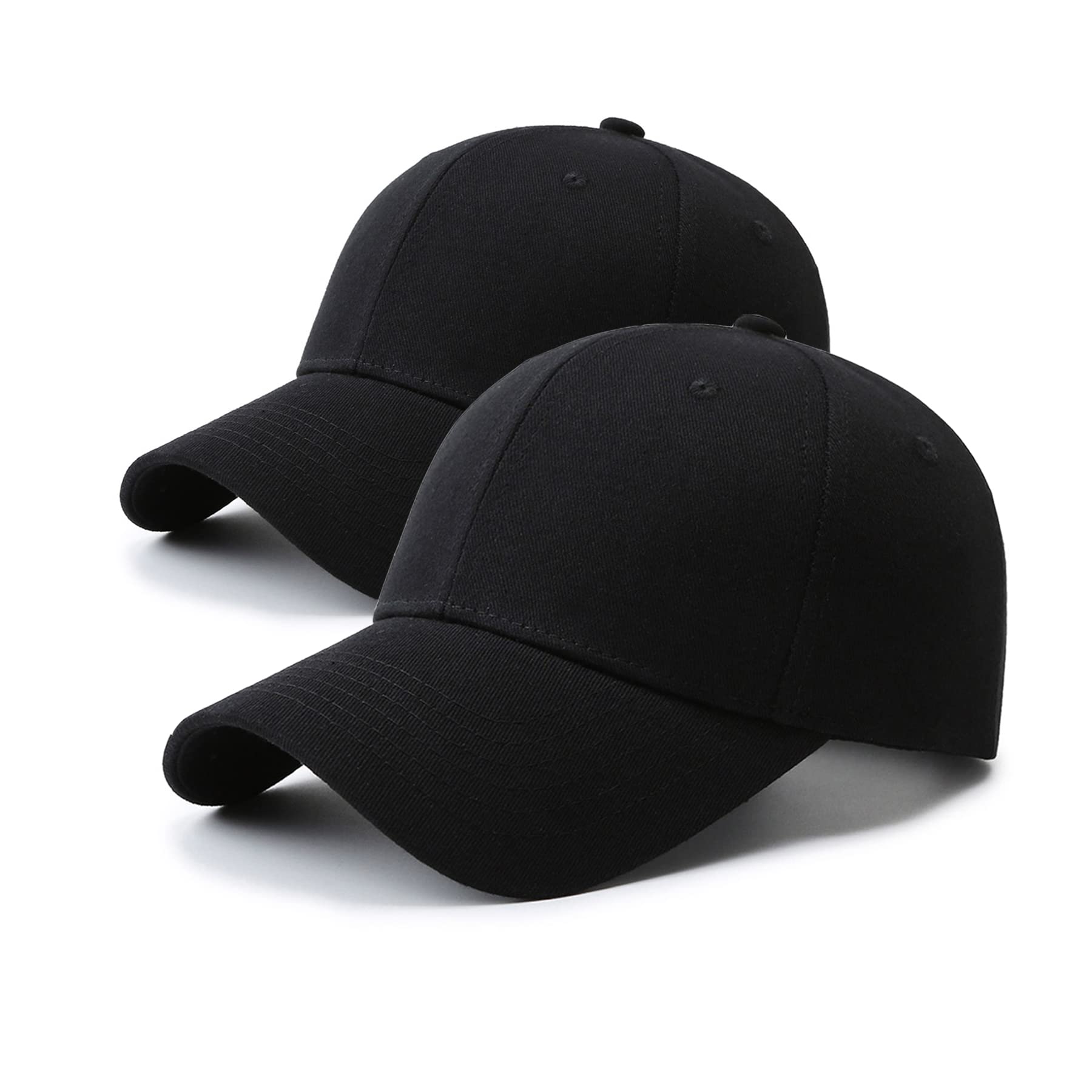 NPQQUAN Stiff Structured Front Panels Baseball Cap - Adjustable Golf & Trucker Hat for Men & Women - Perfect for Outdoor Sports, Casual Wear & Sun Protection