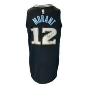 Authentic Ja Morant Signed Memphis Grizzlies Black Nike Swingman Jersey - Size Large - Perfect for NBA Fans, Collectors & Game Day Outfits