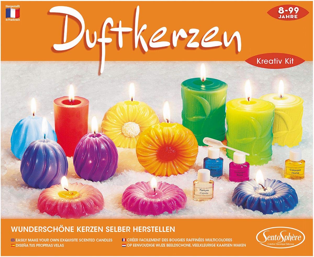 Kreativ Kit Scented Candles - DIY Aromatherapy Candles for Home Decor, Relaxation & Gifts | Perfect for Bedroom, Bathroom & Meditation Spaces