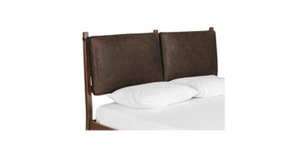 Truro Bed Headboard Cushion Set - Soft Upholstered Backrest Pillows for Bedroom, Queen/King Size - Perfect for Reading, Relaxing & Enhancing Bedroom Decor