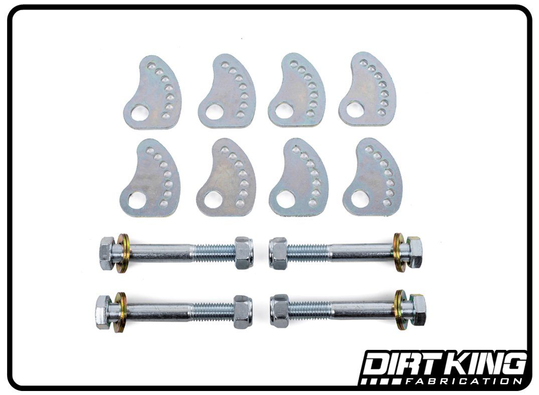 99-18 Chevy/GM 1500 Upper Control Arm Alignment Cams Kit - Wheel Alignment Adjustment Parts for Chevy Silverado/GMC Sierra 1500 Trucks (Perfect for Off-Roading & Daily Driving Maintenance)