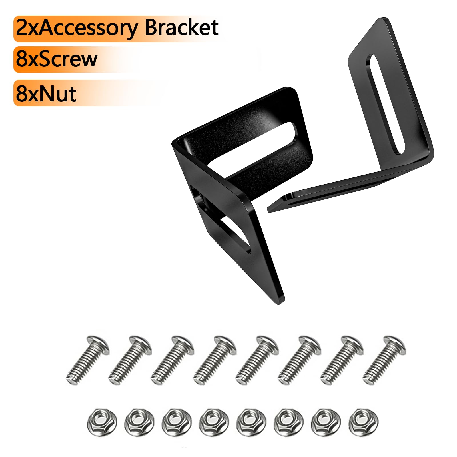 Universal 13.4 Inch Aluminum Oil Cooler Bracket Kit - Durable, Easy Install, Enhanced Cooling Efficiency for British Radiators, Ideal for Automotive and Off-Road Vehicles