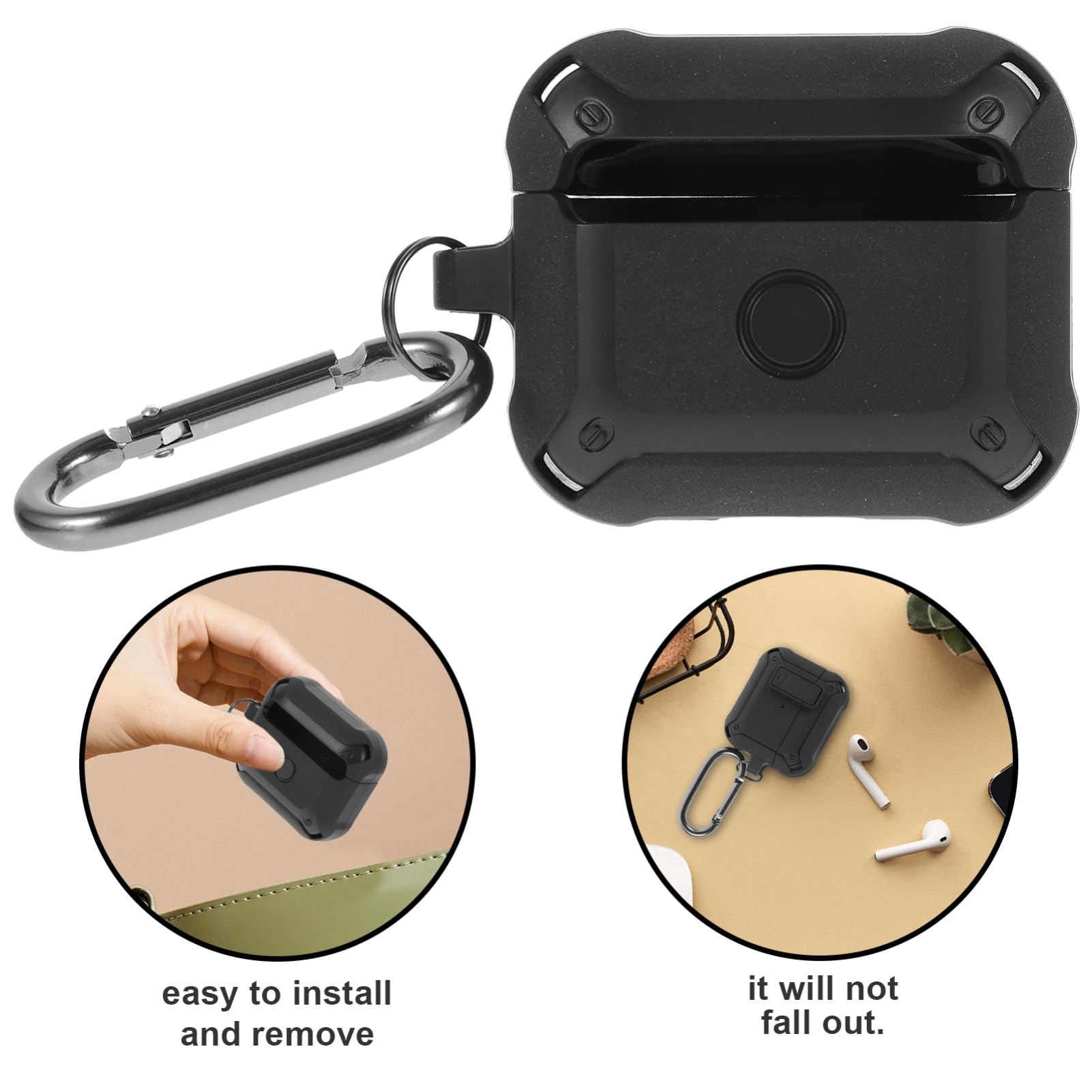 Homoyoyo Protective Headphone Case Cover - 1 Set Box for Earphones, Earbuds, Headset - Durable Storage & Travel Organizer - Perfect for Home, Office, Gym & Commuting