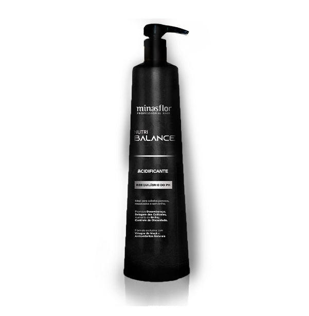 Acidifying Nutri Balance pH Control Shine Sealing Hair Treatment 1L - Professional Salon Quality Hair Care for Damaged & Color-Treated Hair - Perfect for Home Use & Stylists