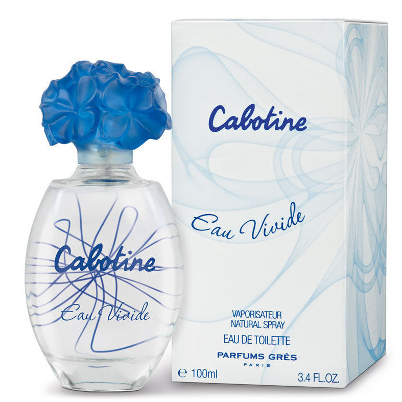 Cabotine Eau Vivide by Parfums Gres 100ml Eau de Toilette for Women - Fresh Floral Perfume for Daytime Wear & Special Occasions