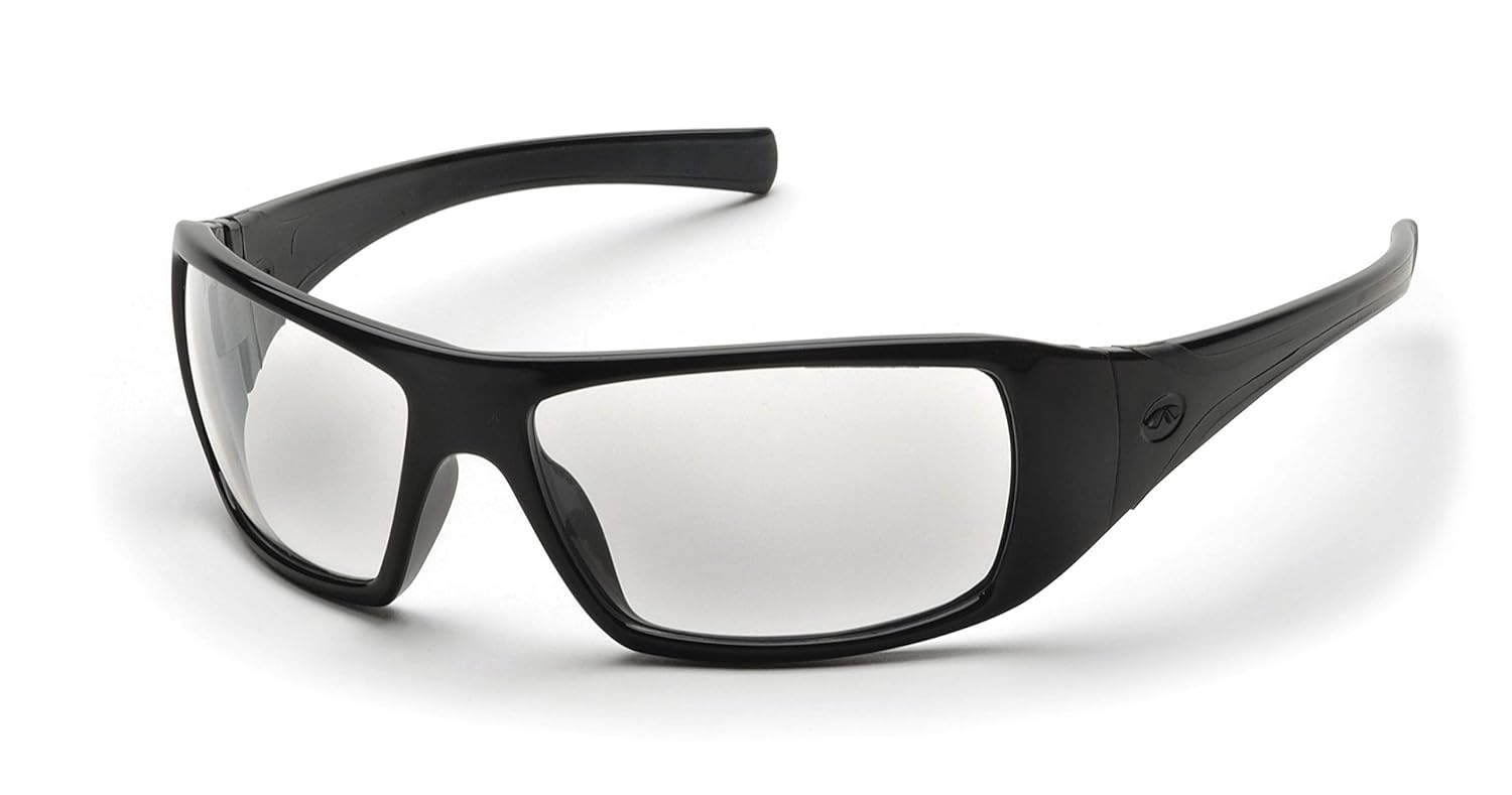 Pyramex Goliath Safety Glasses - ANSI Z87.1 Certified Protective Eyewear for Construction, Woodworking & DIY Projects | Anti-Fog, Scratch-Resistant, UV Protection