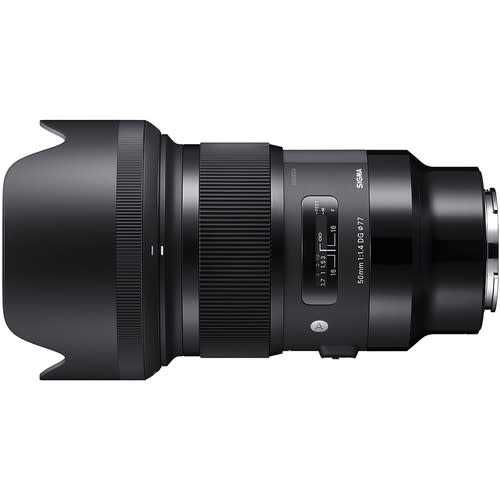 Sigma 50mm f/1.4 DG HSM Art Lens for Canon/Nikon/Sony - Professional Fast Prime Portrait Photography Lens - Perfect for Weddings, Street & Low Light Photography