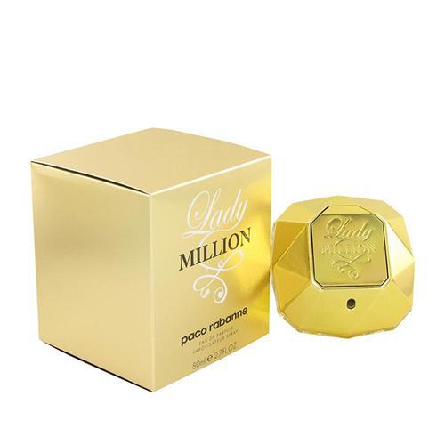 Paco Rabanne Lady Million 80ml EDP Women's Perfume - Luxury Floral Fragrance for Evening Events & Special Occasions