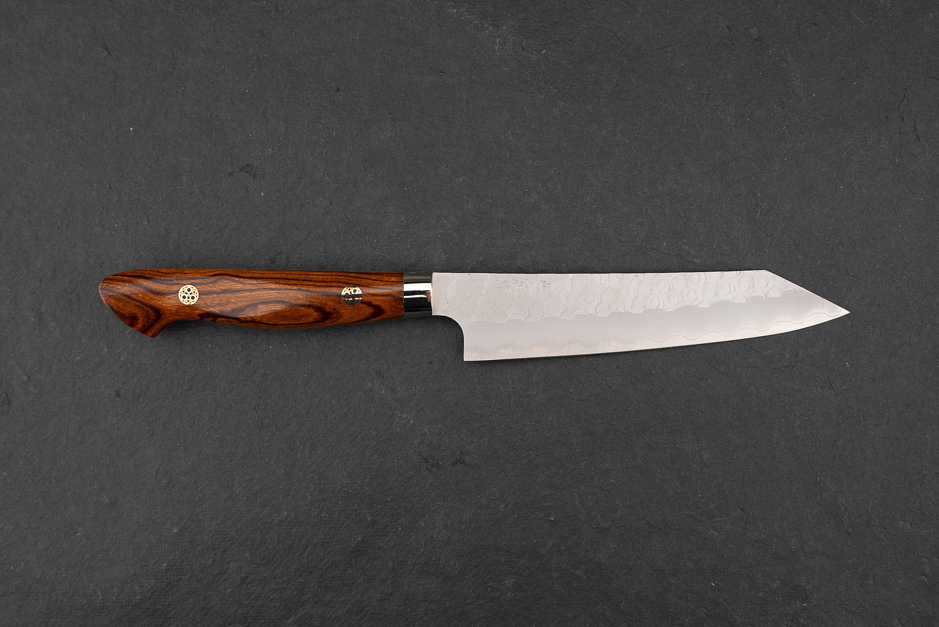Nigara SG2 Migaki Tsuchime Western Kiritsuke Petty Knife 150mm - Premium Japanese Kitchen Knife for Slicing, Peeling & Precision Tasks - Perfect for Chefs & Home Cooking