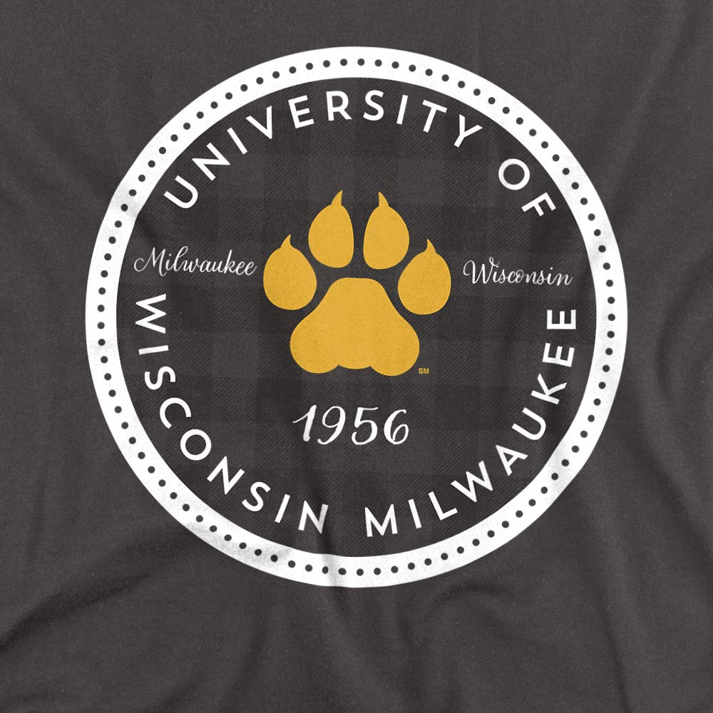 University of Wisconsin-Milwaukee Official Plaid Badge Unisex T-Shirt for Men & Women - Perfect for Campus Wear, Alumni Events & College Pride