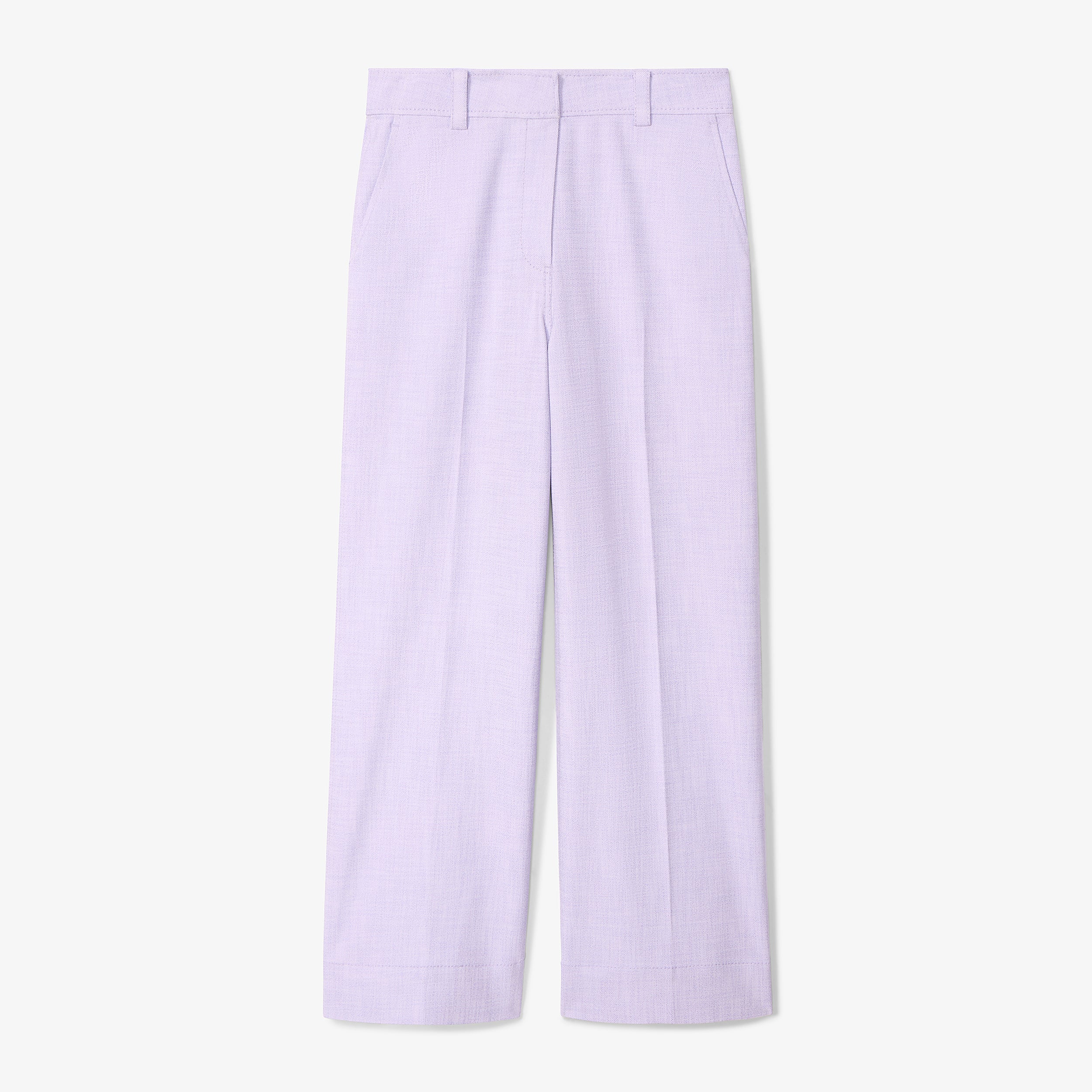 Lani Stretch Tweed Pants in Lilac & Ivory - Comfortable High-Waisted Office Pants for Women | Perfect for Business Casual, Workwear & Professional Outfits