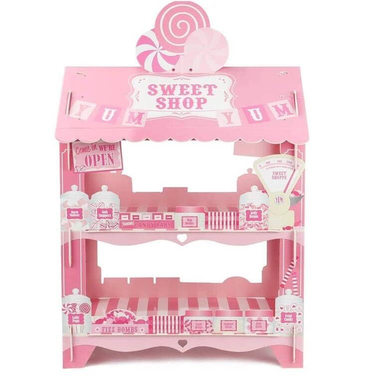 3-Tier Cupcake Stand for Parties - Elegant Cake Holder for Desserts, Ice Cream & Street Van Theme Decor - Perfect for Birthday, Wedding & Baby Shower Decorations