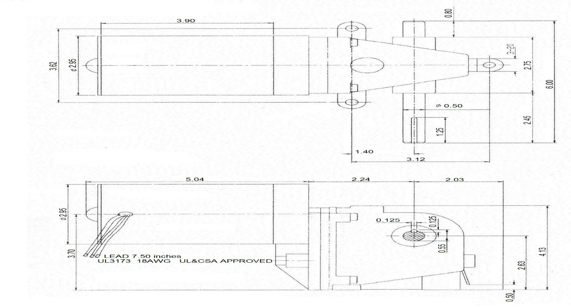 Baird Electric Flush Tank Motor - High Performance Water Tank Motor for Toilets, Perfect for Home, Office, and Commercial Restroom Upgrades