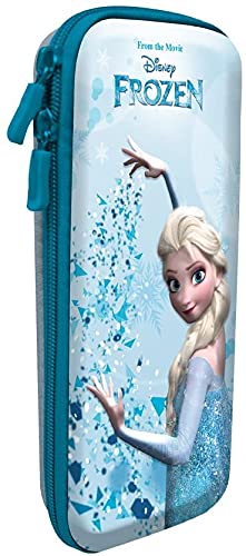 Frozen Themed 28L Dual Backpack with LED Lights - Includes Free 3D Pencil Case & Sport Bag - Perfect for School, Travel, and Disney Fans - Great Gift for Kids & Teens
