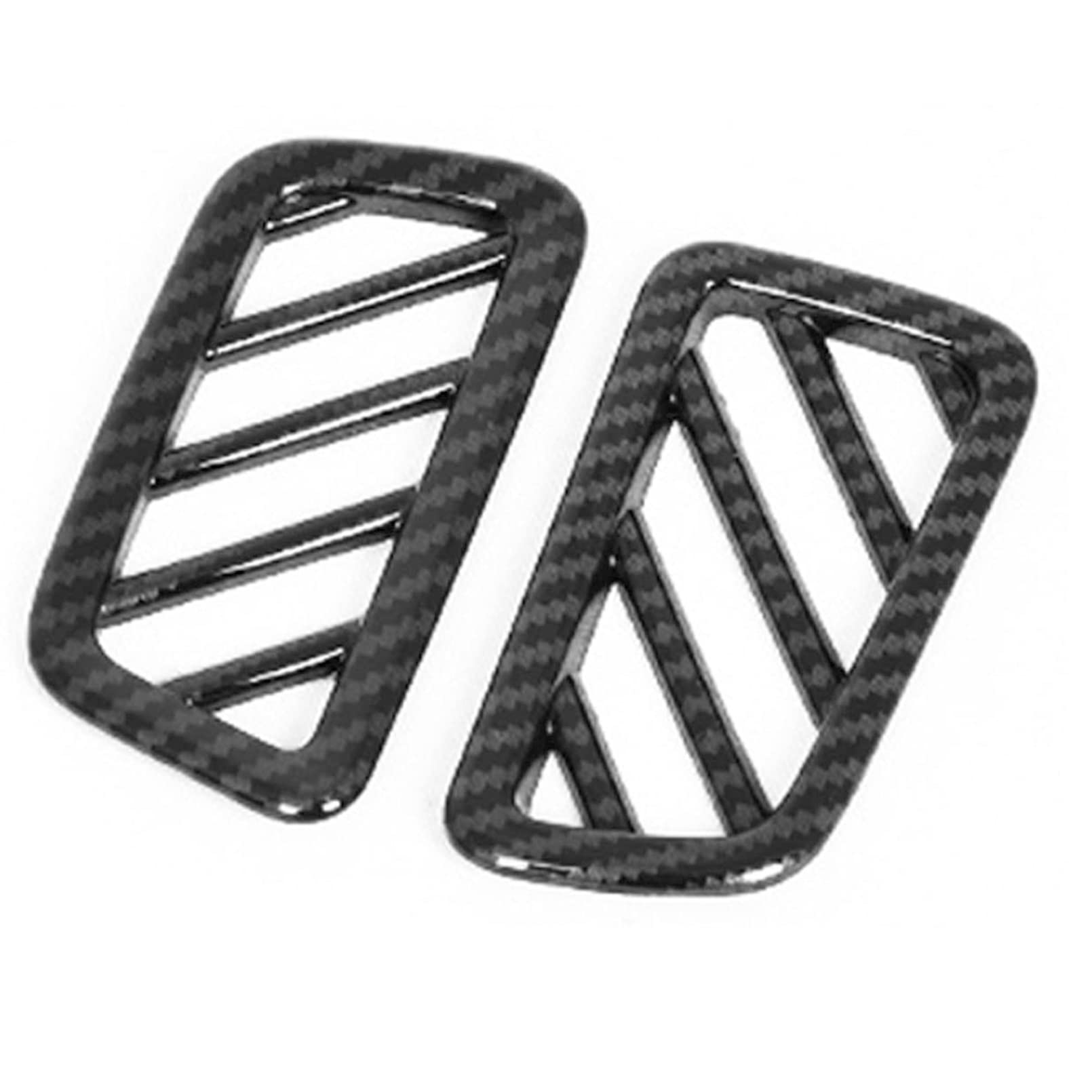 2PCS ABS Carbon Fiber Air Vent Trim Cover for Kia K5 Optima 2020-2022 - Car Interior Decoration Accessories | Upgrade Your Vehicle's Style & Protect AC Vents