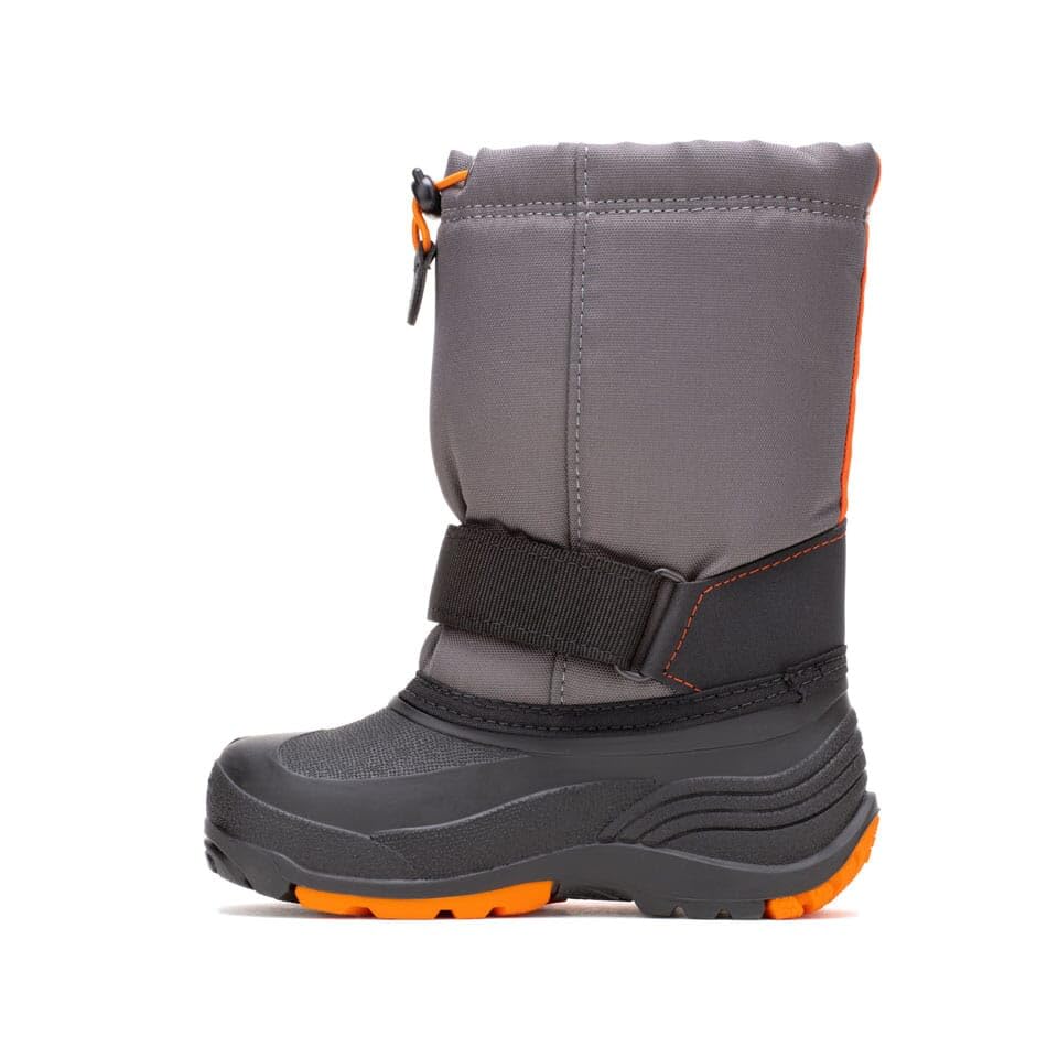 Kamik Rocket Cold Weather Boots for Kids - Waterproof Winter Snow Boots for Toddler, Little Kid & Big Kid - Warm & Durable for Outdoor Play, Snowy Days & Winter Adventures