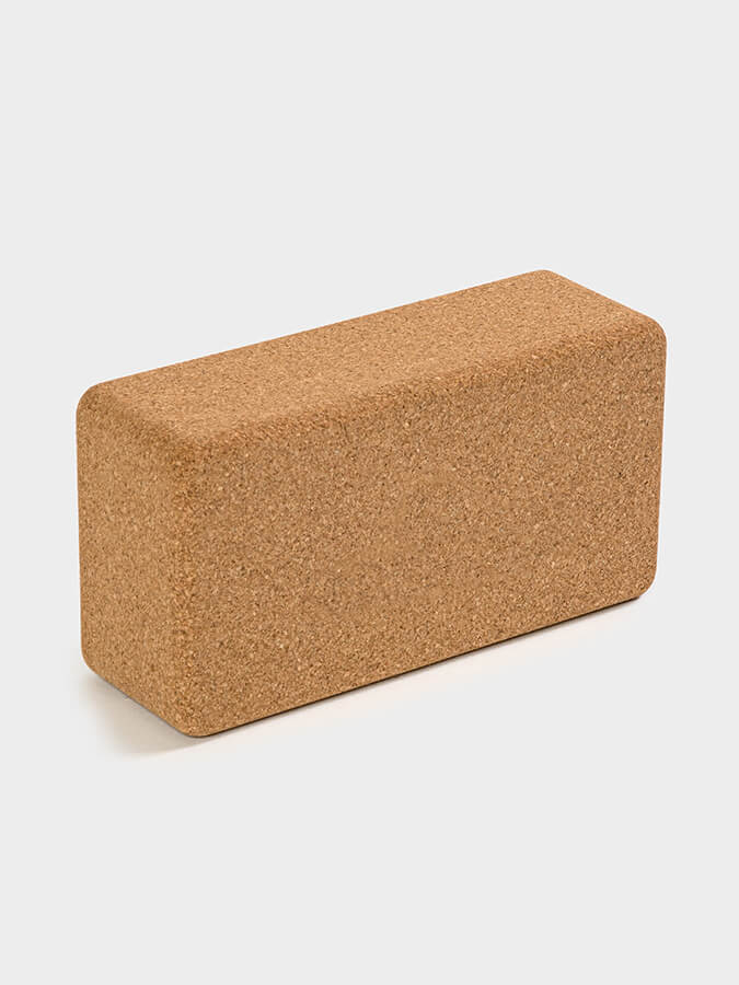 Premium Cork Yoga Block for Yoga Studio - Non-Slip, Eco-Friendly Yoga Brick for Pilates, Meditation & Home Workouts - Ideal for Beginners & Professionals