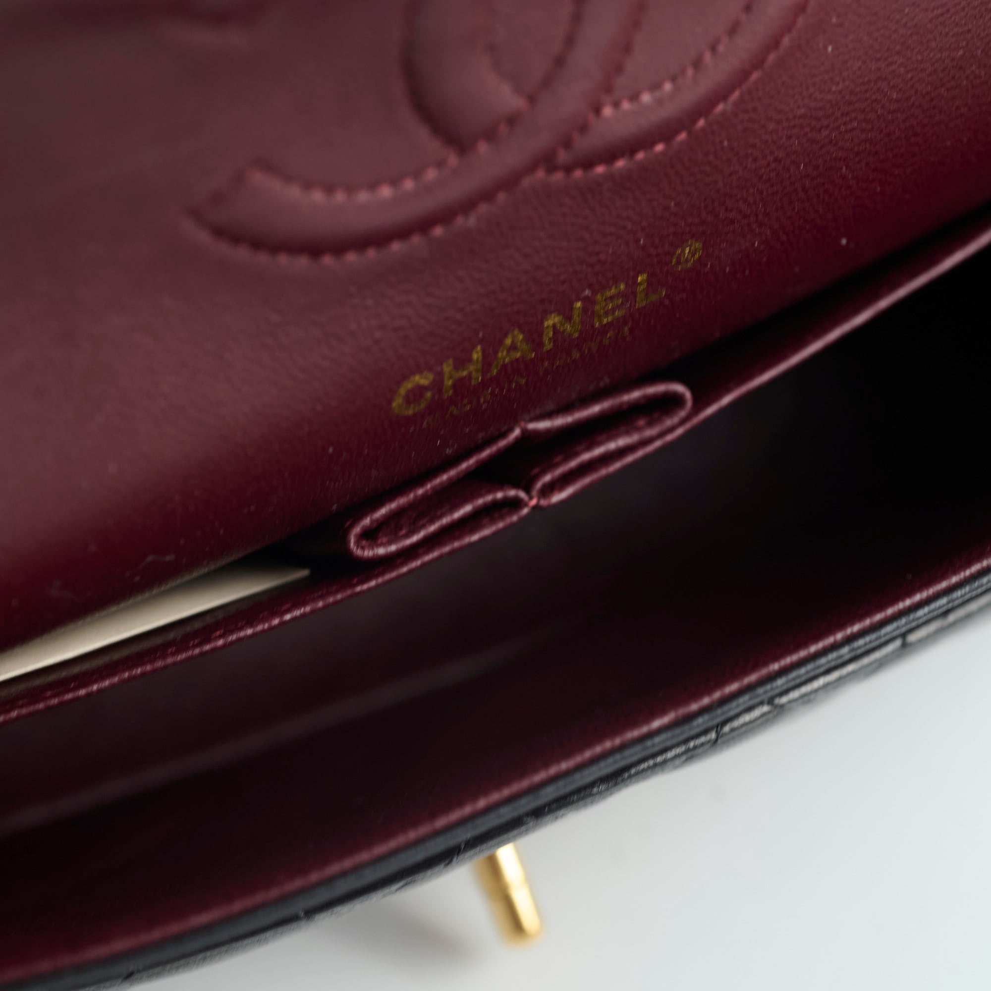 Chanel Medium/Large Double Classic Flap Bag in Black - Luxury Designer Handbag for Women, Perfect for Work, Evening Events & Everyday Use